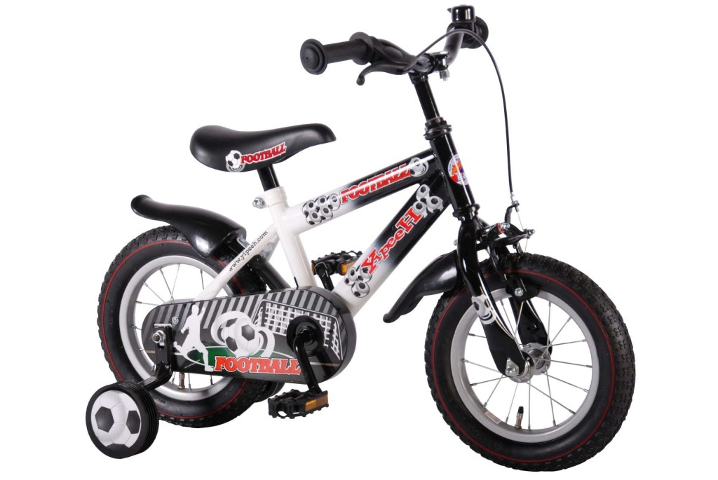 software kamp Executie Yipeeh Football 12 inch jongensfiets